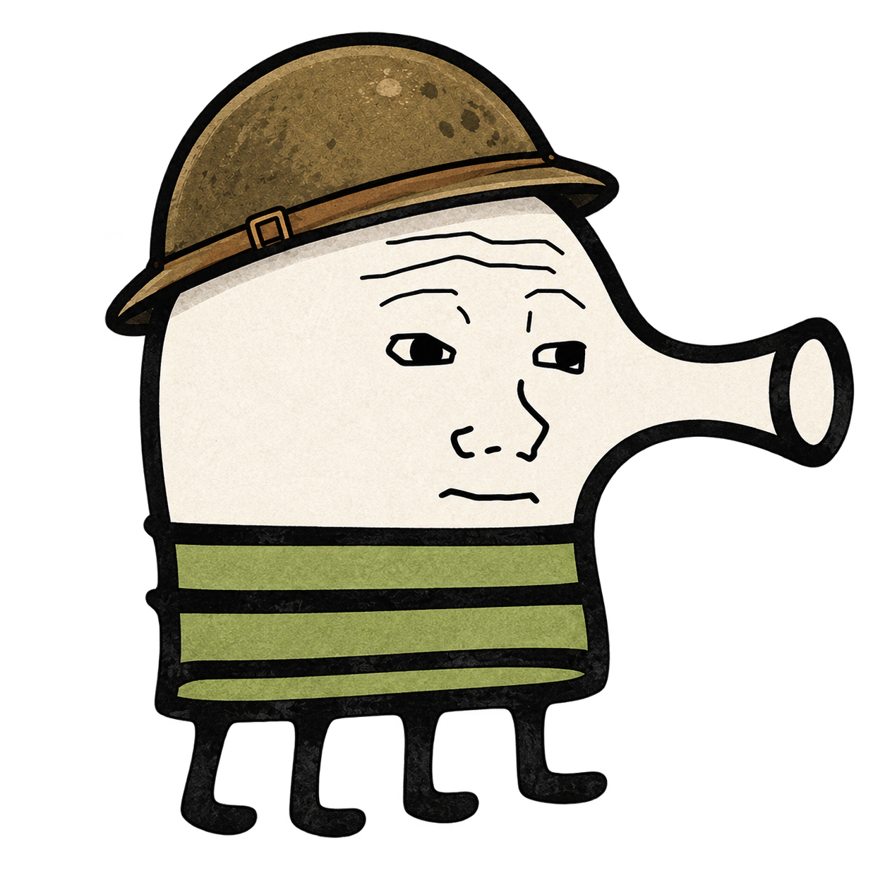 Trench Jump mascot